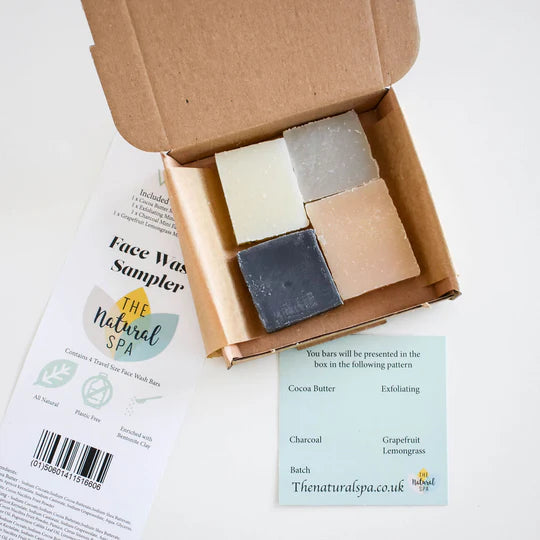 The Natural Spa Compaby Face Wash Sampler Gift Set