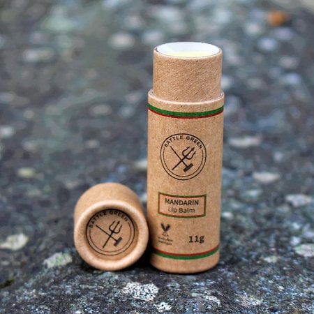 Handmade Vegan Lip Balm - Mandarin - www.thecotswoldecocompany.co.uk