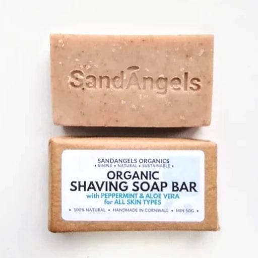 Organic Peppermint & Aloe Shaving Bar