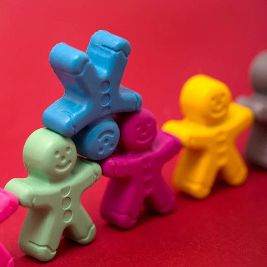 Handmade Crayons Boxset - Christmas Gingerbread