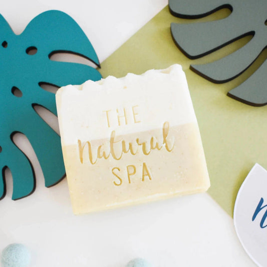 Handcrafted Cold-Process Soap Bar - Matcha Mysteries - www.thecotswoldecocompany.co.uk