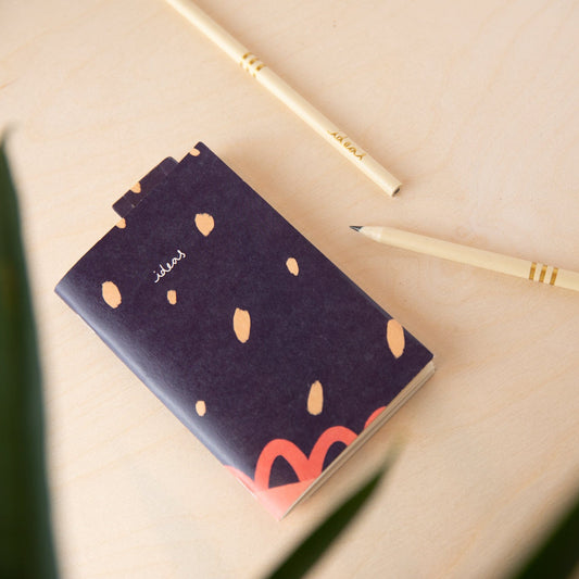 Recycled Mini Pocket Note Book - www.thecotswoldecocompany.co.uk