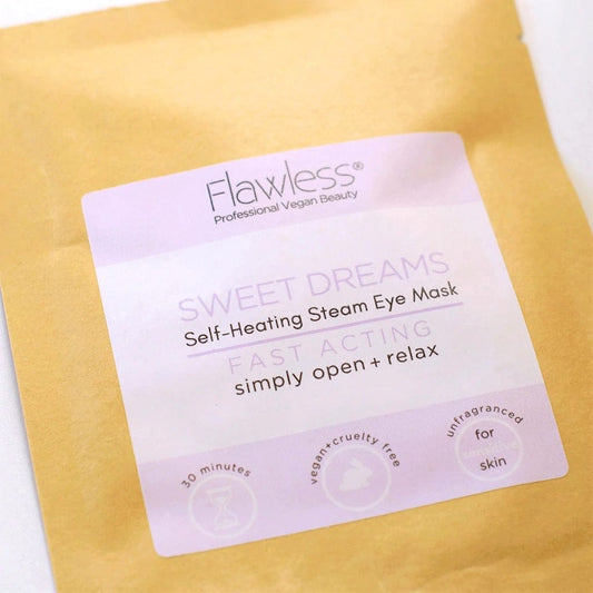 Eco Friendly Self Heating Eye Relaxation Mask - Sweet Dreams - www.thecotswoldecocompany.co.uk