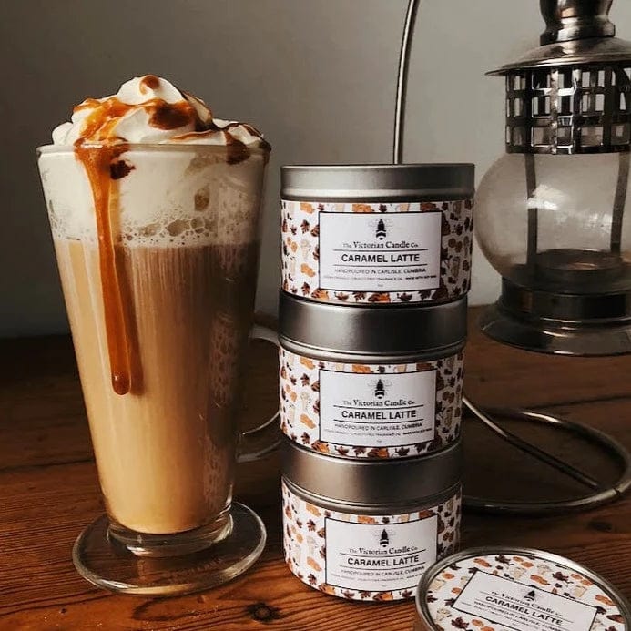 Victorian Candle Co - Luxury Eco-Friendly Candle - 100ml - Caramel Latte