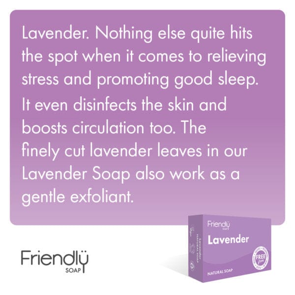 Handmade Natural Soap - Lavender - www.thecotswoldecocompany.co.uk