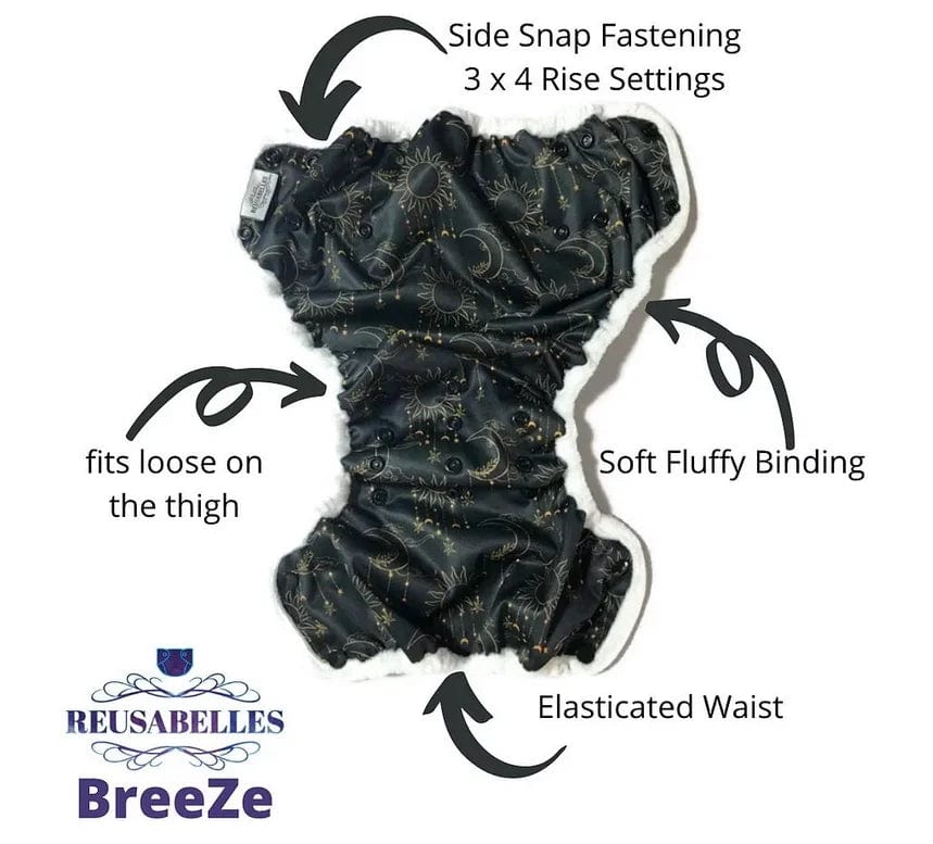Reusabelles BreeZe Wrap - www.thecotswoldecocompany.co.uk