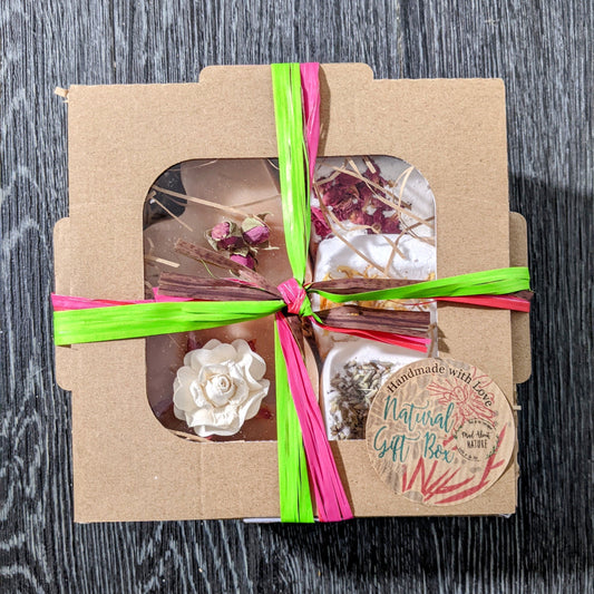 Handmade Soap & 3 Bath Bomb Gift Box