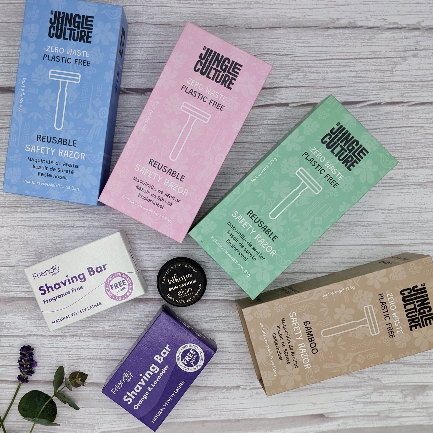 Zero-Waste Shaving Starter Set - Mint Green