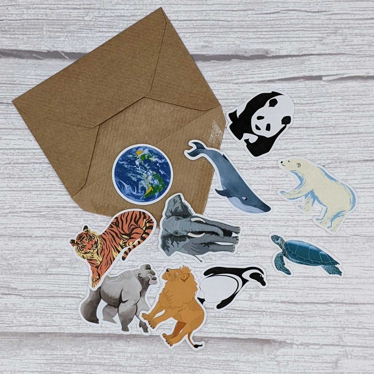Eco-Friendly Fact-Filled Animal Notebook, Sticker & Colouring Pencil Gift Set - www.thecotswoldecocompany.co.uk