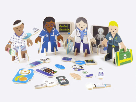 Check-Up Time Eco Friendly Playset - www.thecotswoldecocompany.co.uk