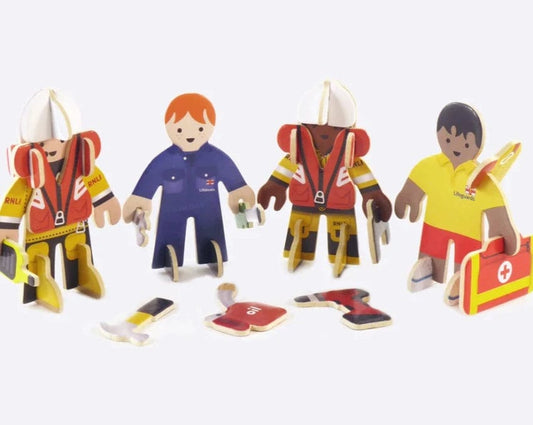 PlayPress RNLI People Eco-Friendly Playset
