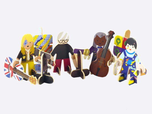 Talent Show Eco Friendly Playset - www.thecotswoldecocompany.co.uk