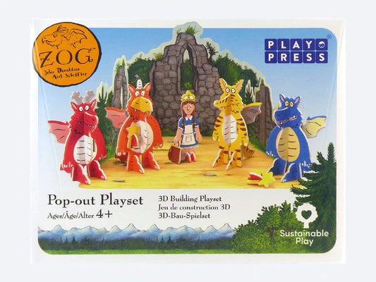 Zog Pop-out Eco Friendly Playset - www.thecotswoldecocompany.co.uk