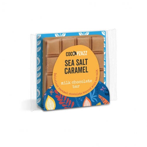 Sea Salt Caramel Chocolate Bar - 45g - www.thecotswoldecocompany.co.uk
