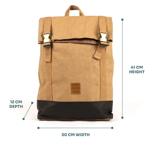 Eco-Friendly Recycled Paper Rucksack - www.thecotswoldecocompany.co.uk