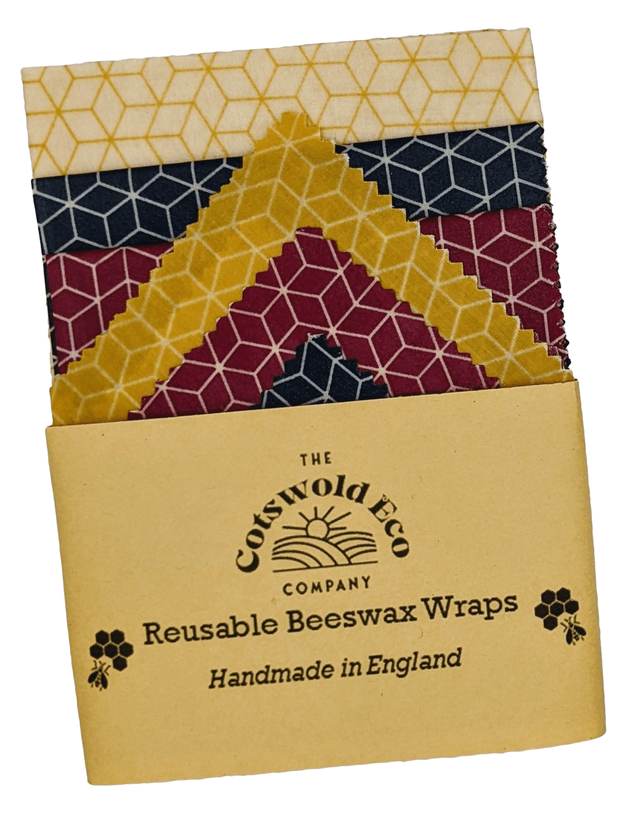 Handmade Beeswax Wraps - Set of 6