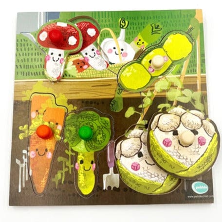 Wooden Peg Jigsaw Puzzle