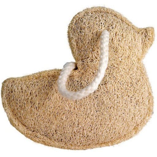 Natural Loofah Bath Sponge - Duck
