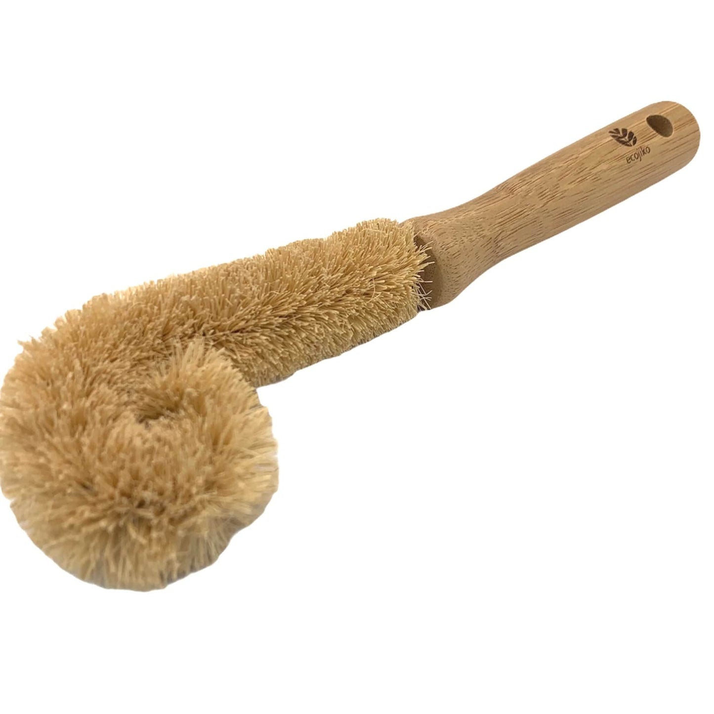 Bamboo & Coconut Bottle Brush - www.thecotswoldecocompany.co.uk