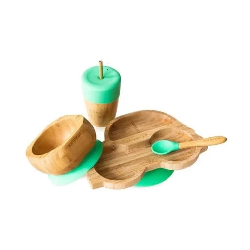 Bamboo & Silicone Weaning Gift Set - Car - www.thecotswoldecocompany.co.uk