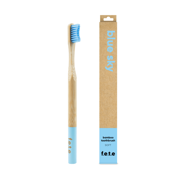 Adult Bamboo Toothbrush - Soft Bristles - www.thecotswoldecocompany.co.uk