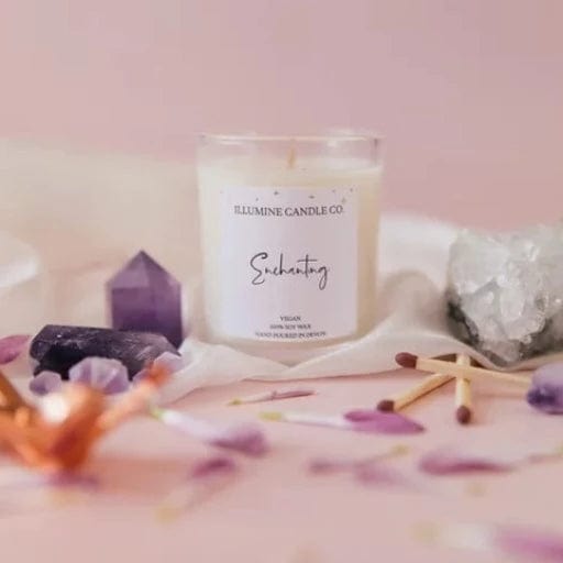 Handpoured Mini Candle - Enchanted