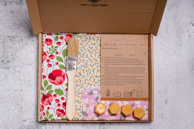Beeswax Wrap DIY Kit - www.thecotswoldecocompany.co.uk