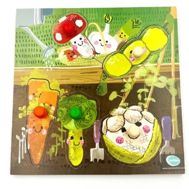 Wooden Peg Jigsaw Puzzle