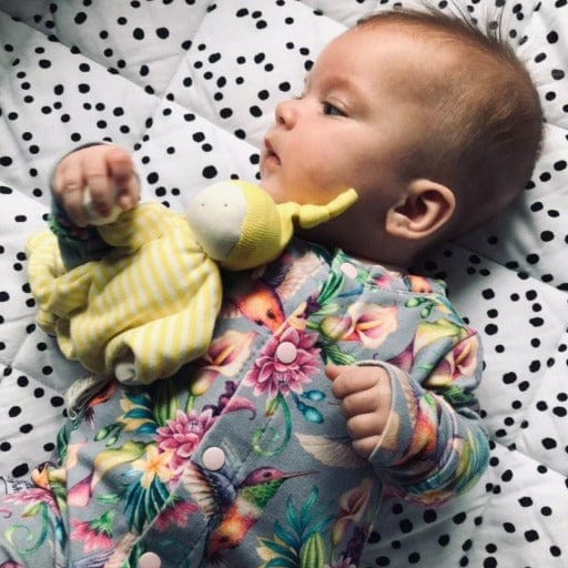 Fair Trade & GOTS Organic Cotton Baby Comforter - www.thecotswoldecocompany.co.uk