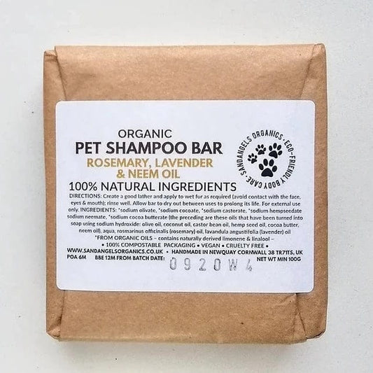 Sandangels Organic Pet Shampoo Bar