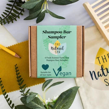 Fresh Mini Shampoo Sampler - gift set with 4 mini shampoo bars