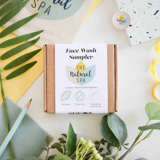 The Natural Spa Compaby Face Wash Sampler Gift Set