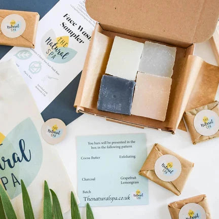 The Natural Spa Compaby Face Wash Sampler Gift Set