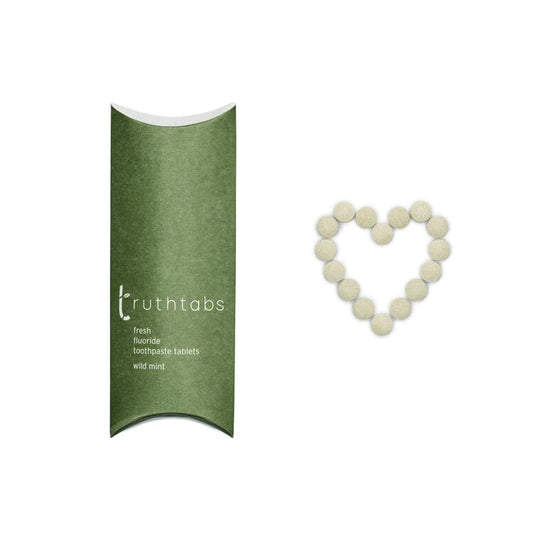 Truthtabs - Award Winning Wild Mint Toothpaste Tablets - www.thecotswoldecocompany.co.uk