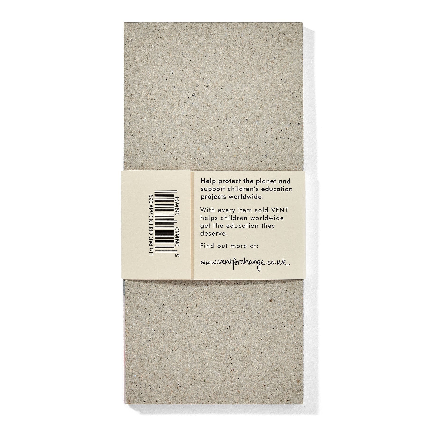 Recycled Paper List Pad - www.thecotswoldecocompany.co.uk