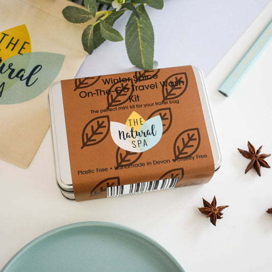 Winter Spice "On The Go" Travel Wash Kit - www.thecotswoldecocompany.co.uk