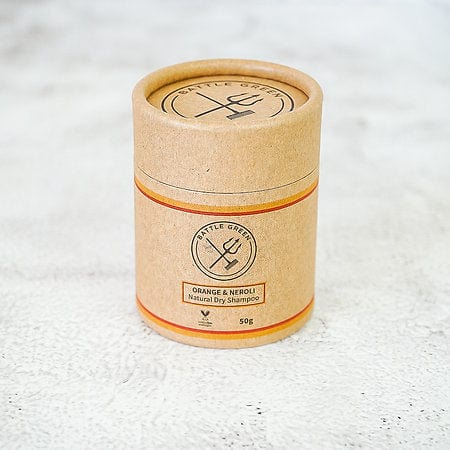 bryst Tectonic absorberende Natural Dry Shampoo (Orange & Neroli)