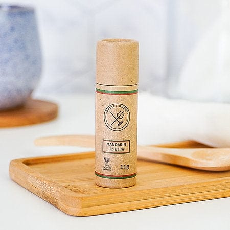Handmade Vegan Lip Balm - Mandarin - www.thecotswoldecocompany.co.uk