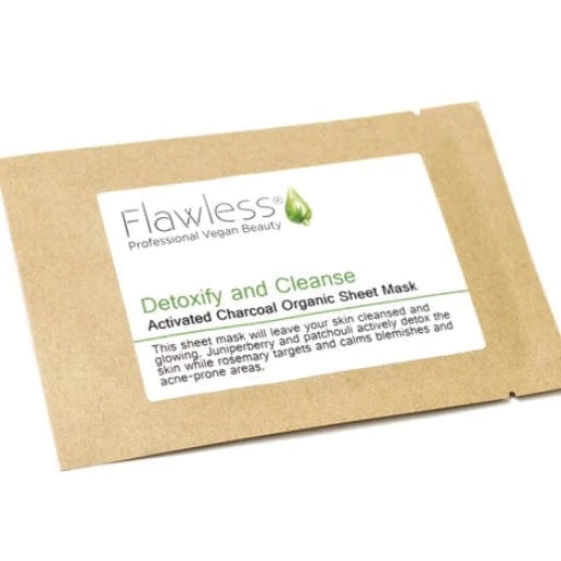 Facial Sheet Mask - Detox and Cleanse - www.thecotswoldecocompany.co.uk