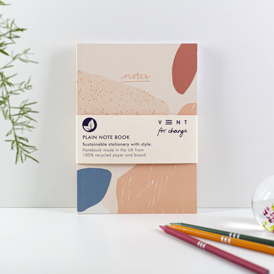 Recycled A5 Note Book - www.thecotswoldecocompany.co.uk