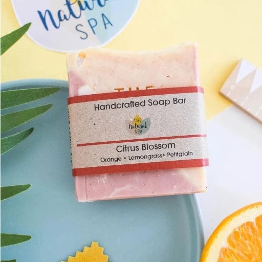 Handcrafted Cold-Process Soap Bar - Citrus Blossom - www.thecotswoldecocompany.co.uk