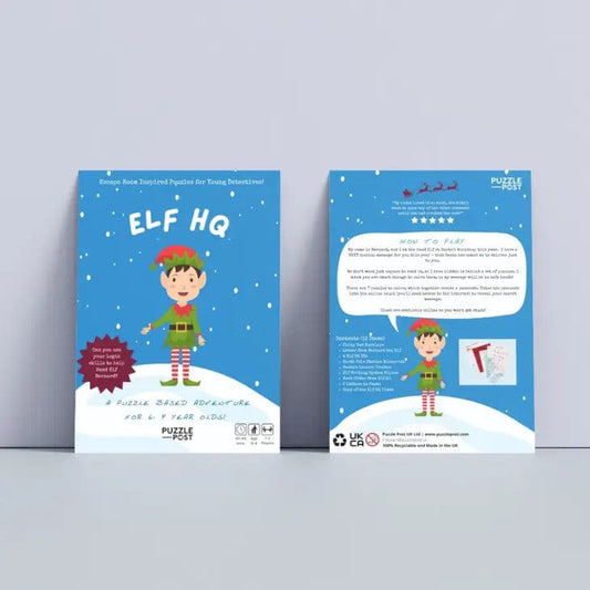 Puzzle Post - Elf HQ - Escape Room Puzzle