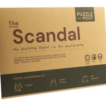 Puzzle Post - The Scandal - Escape Room Puzzle