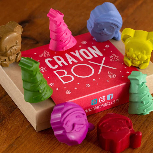 Handmade Crayons Boxset - Father Christmas