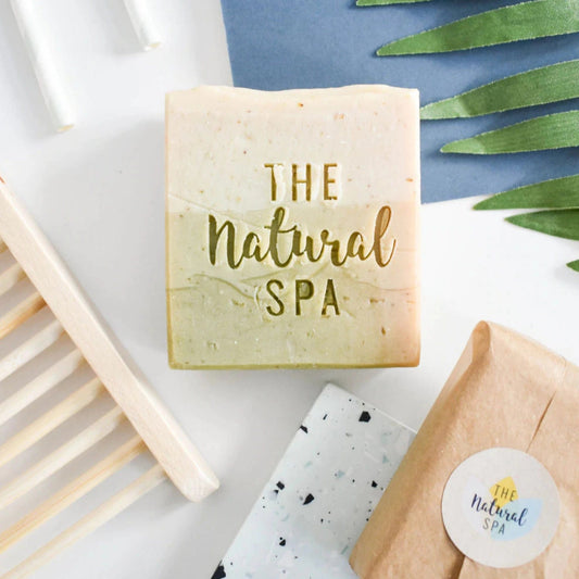 Handcrafted Cold-Process Soap Bar - Herb Garden - www.thecotswoldecocompany.co.uk