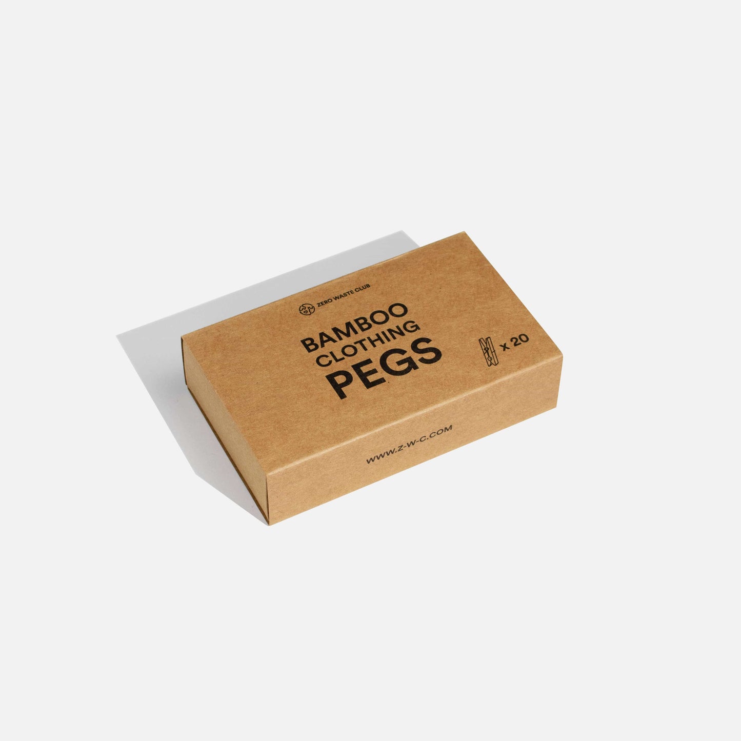 Bamboo Pegs - Pack of 20 - www.thecotswoldecocompany.co.uk