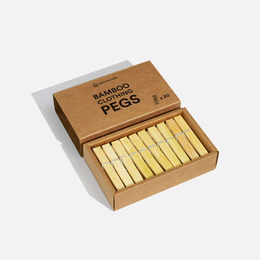 Bamboo Pegs - Pack of 20 - www.thecotswoldecocompany.co.uk