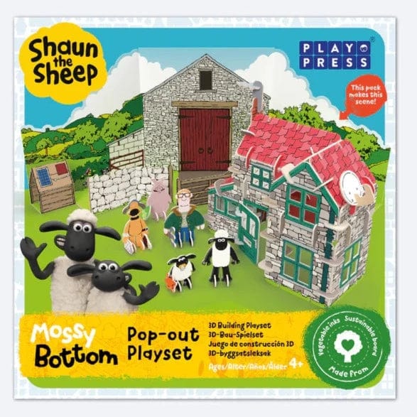 PlayPress Toys Shaun The Sheep Eco-Friendly Playset