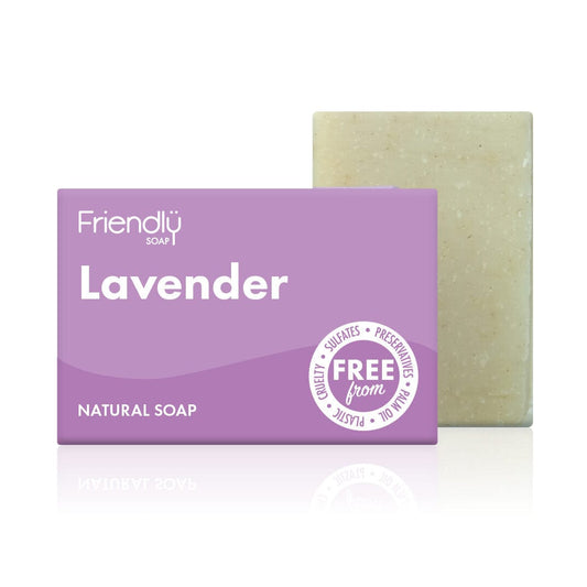Handmade Natural Soap - Lavender - www.thecotswoldecocompany.co.uk