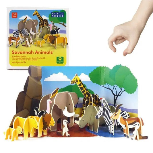 Savannah Animals Eco-Friendly Playset - www.thecotswoldecocompany.co.uk